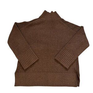 Abercrombie & Fitch Turtleneck Sweater | Cozy Chunky Knit | Classic Minimal | Si
